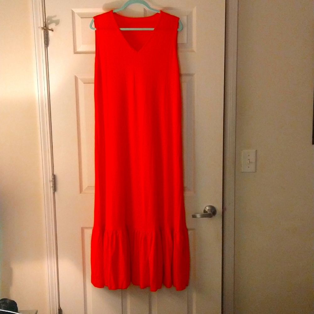 Orange Dress